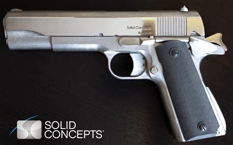 Small enough to fit in a pocket while packing a punch via 9mm JHPs. . 3d metal gun printer